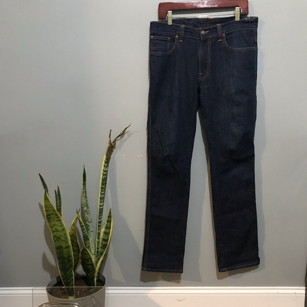 Nudie Jeans Slim Jim Size 34 Italy Organic Denim